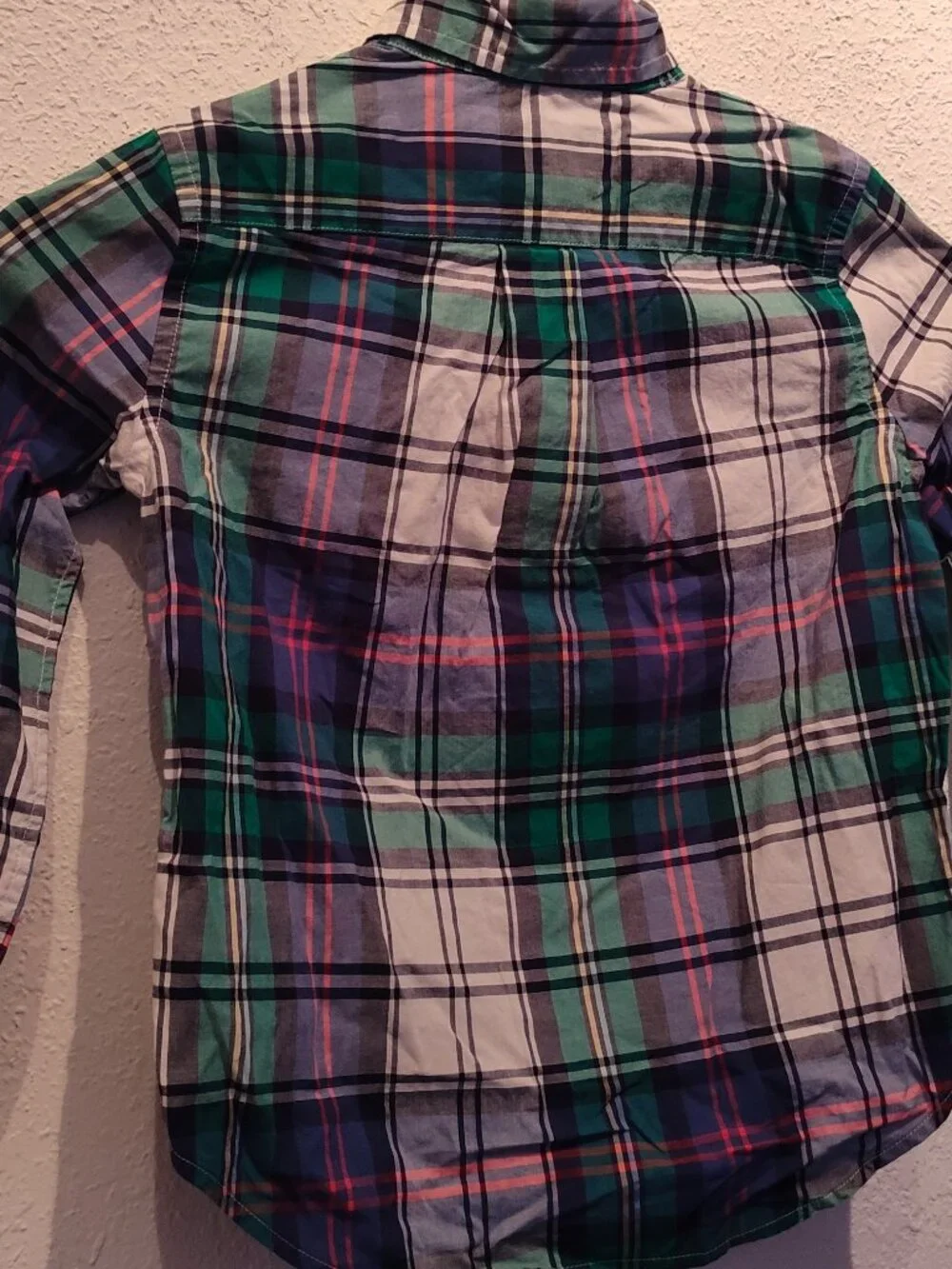 Ralph Lauren, Natural Stretch, Toddler Plaid Shirt, 4/4T